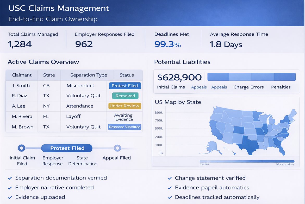 USC Claims Management system overview
